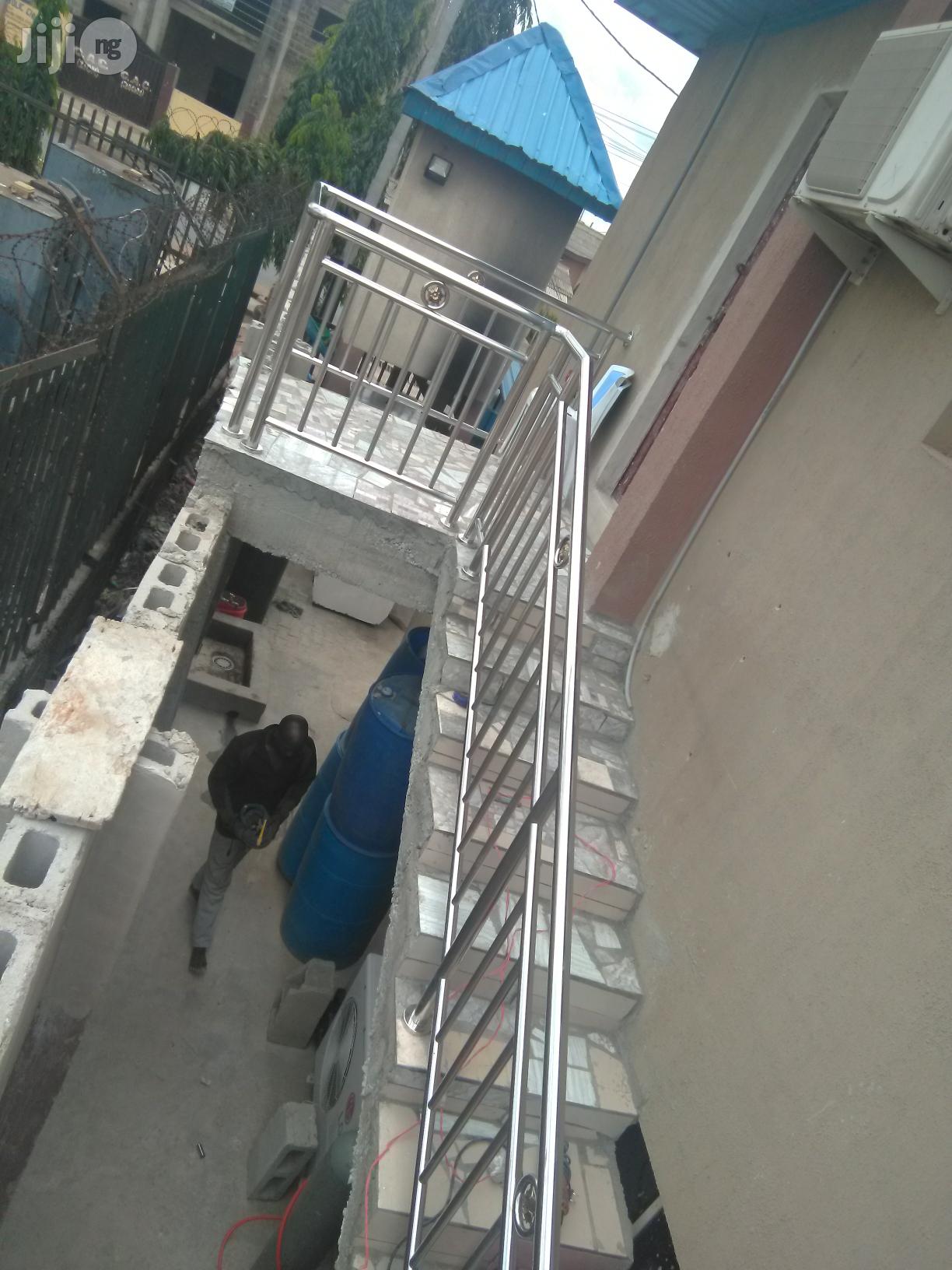 Stainless Handrails Silver