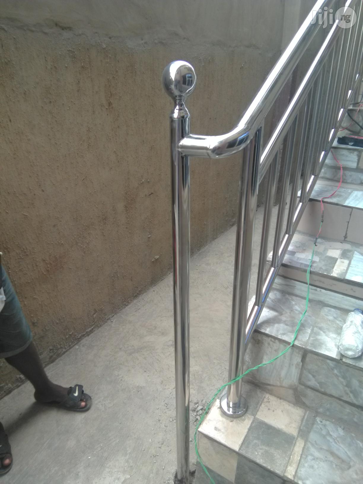 Stainless Handrails Silver
