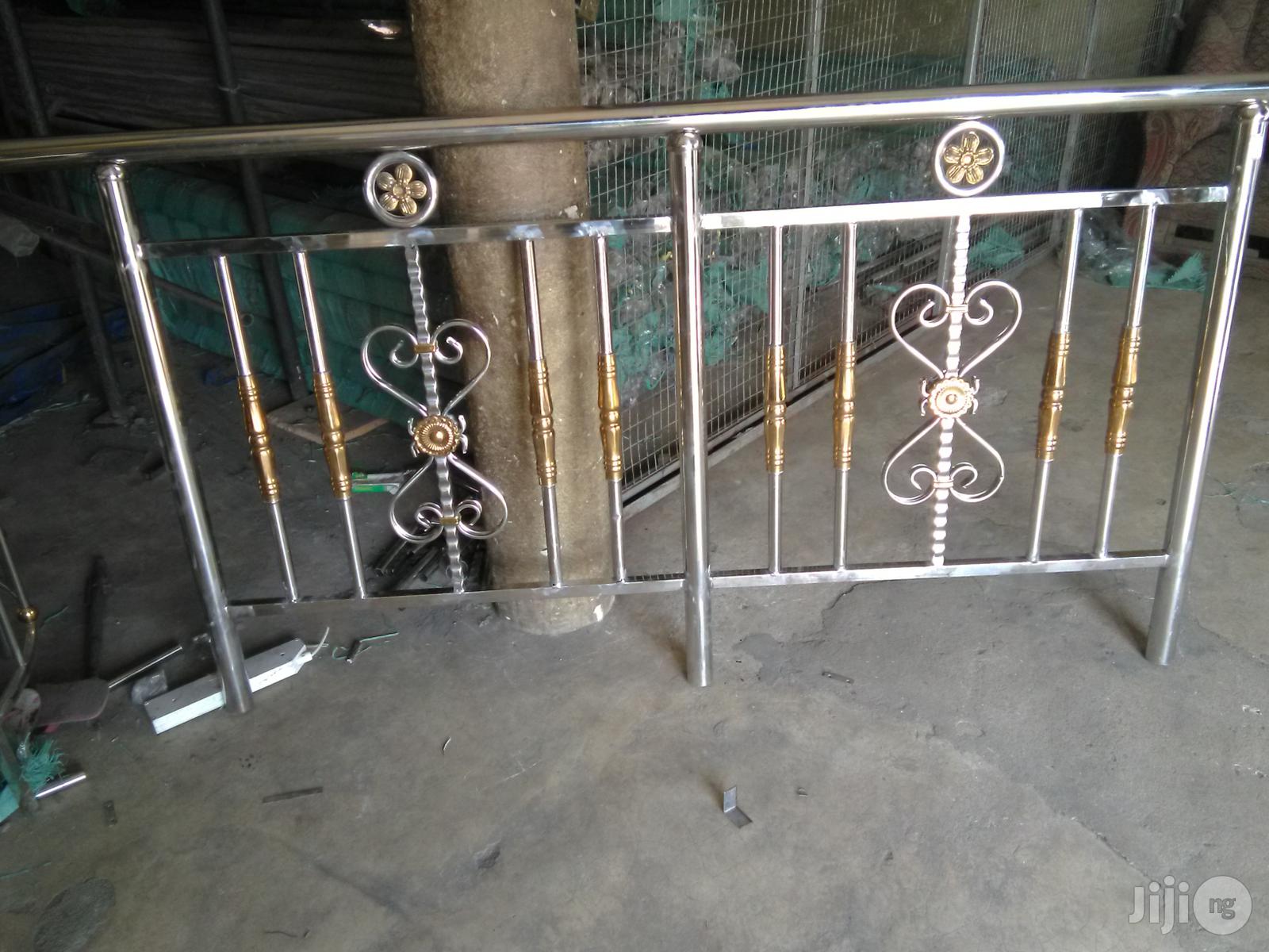Stainless Handrails Silver