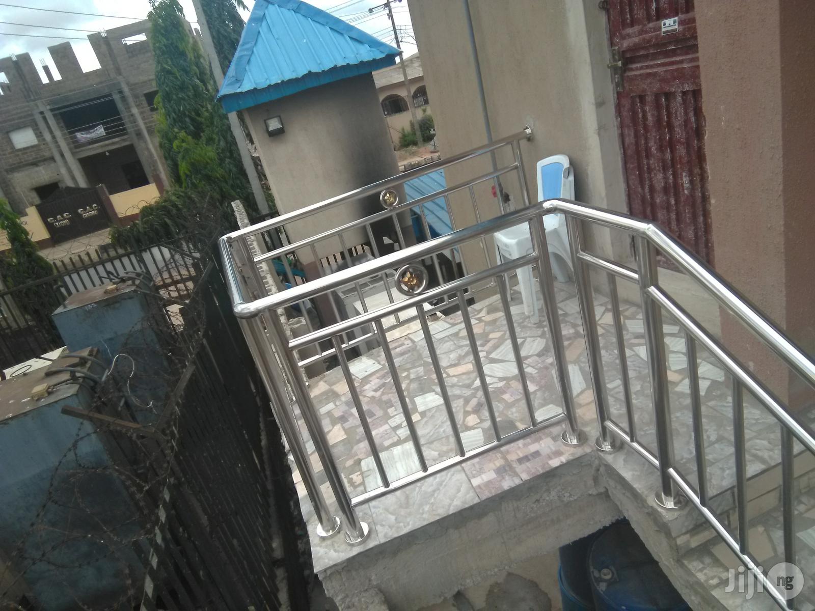 Stainless Handrails Silver