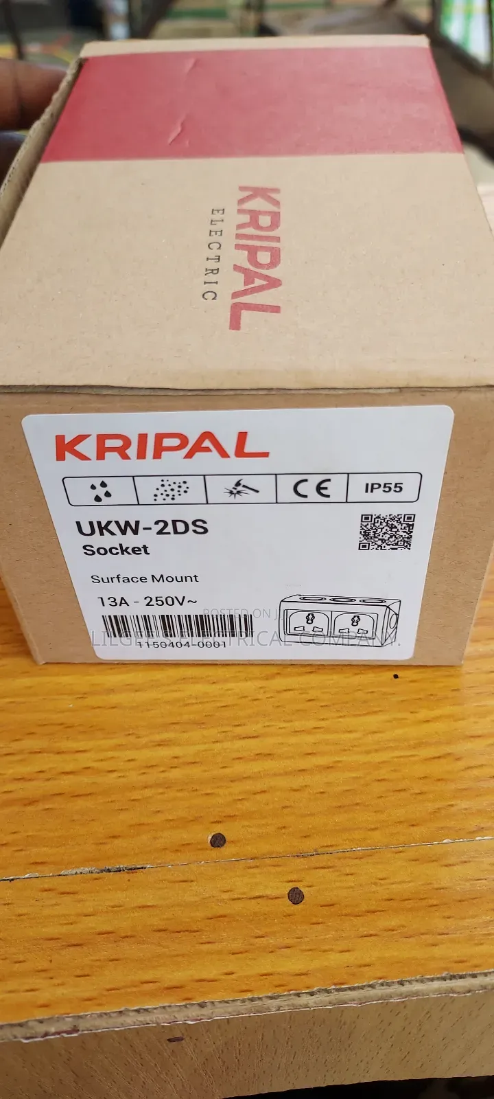 New Kripal Double Waterproof Socket