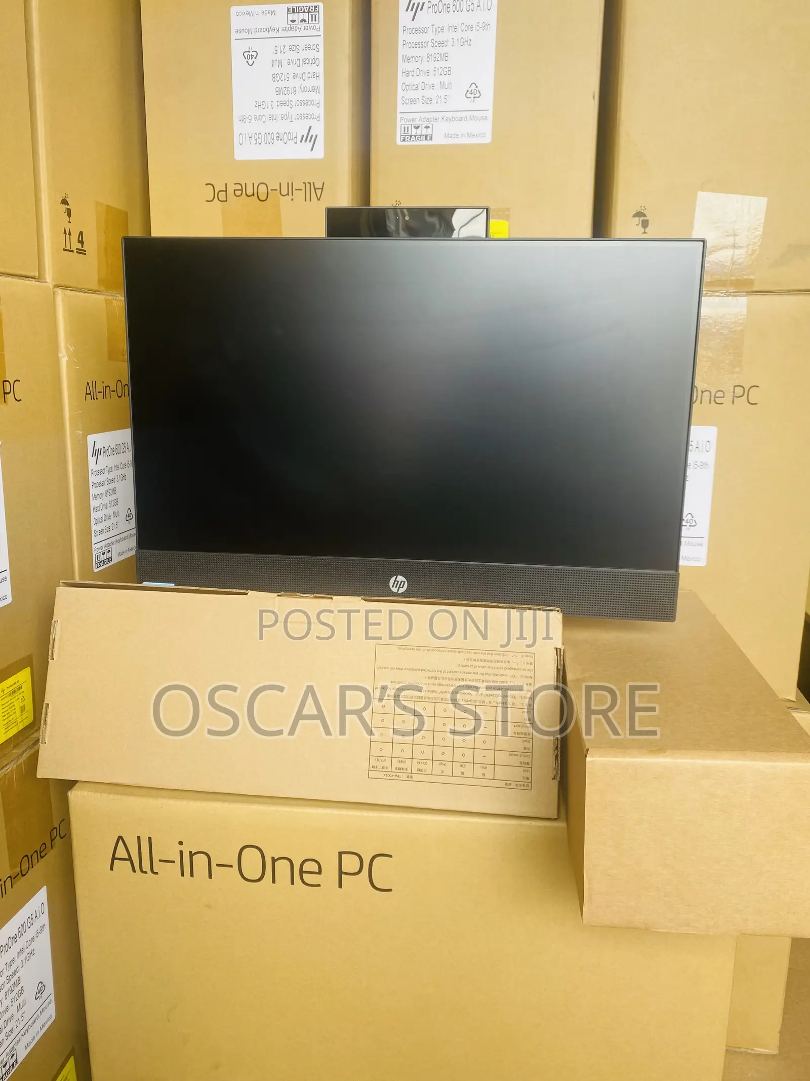 New Desktop Computer HP ProOne 600 8GB Intel Core I5 SSD 512GB