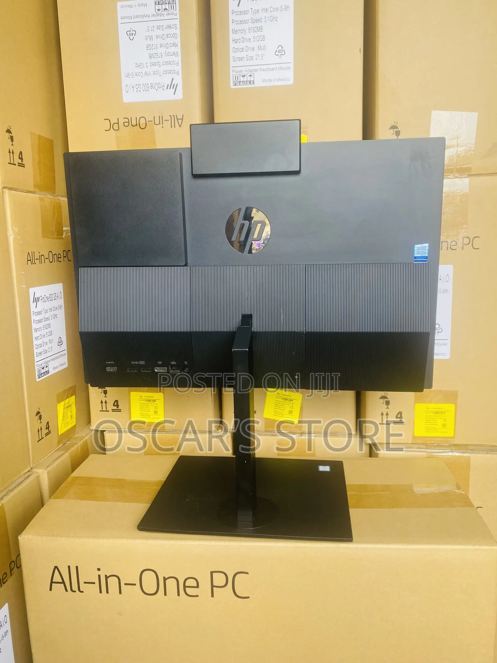 New Desktop Computer HP ProOne 600 8GB Intel Core I5 SSD 512GB