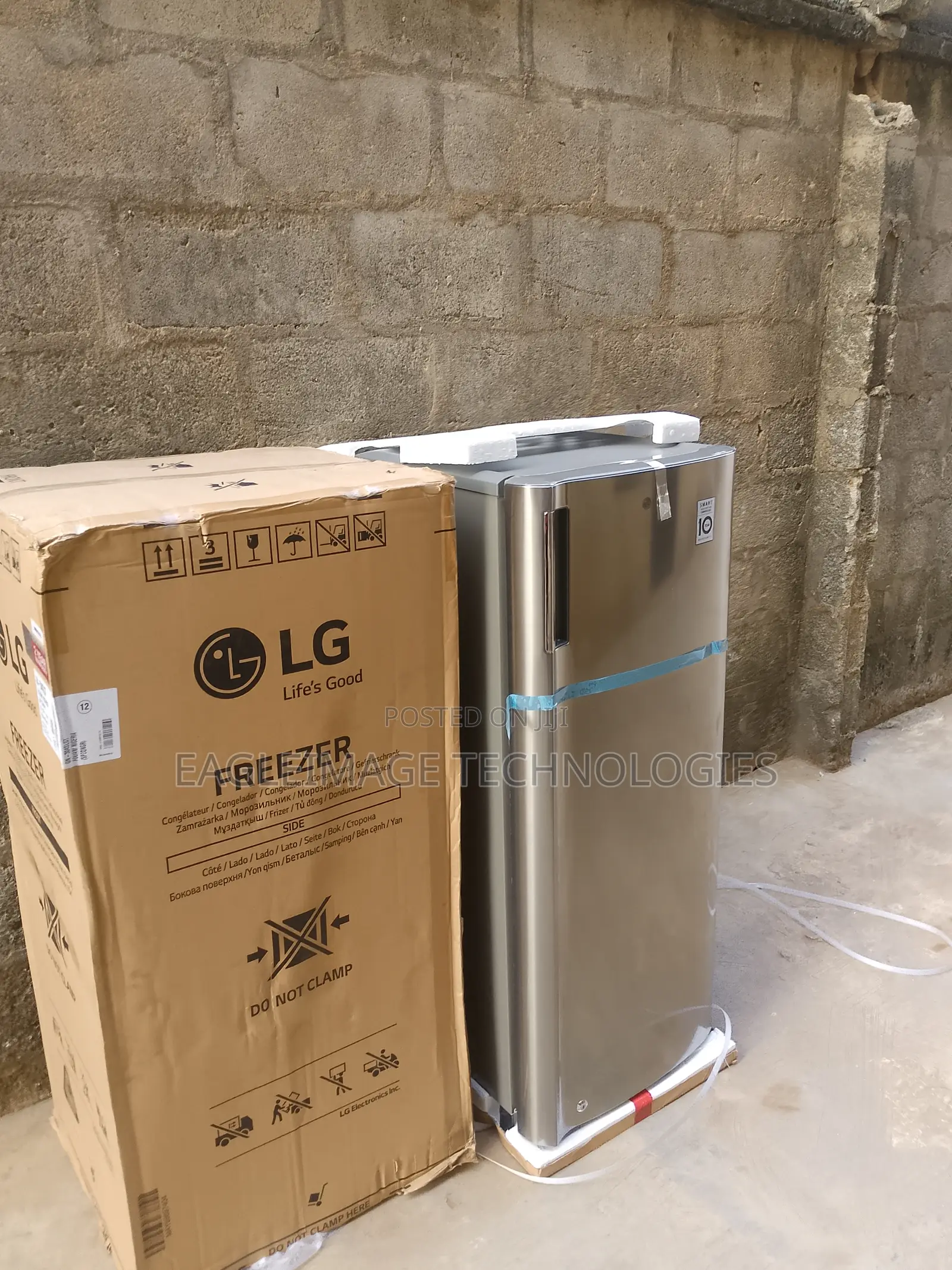 Stand Tall Lg Upright Standing Freezer 6 Step