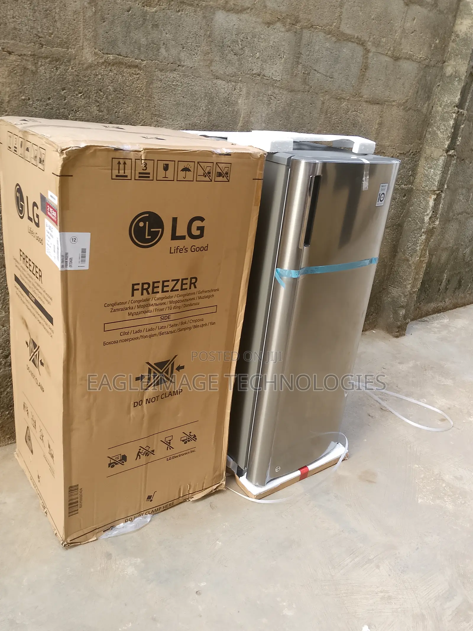 Cold Comfort Lg Upright Standing Freezer 6 Step
