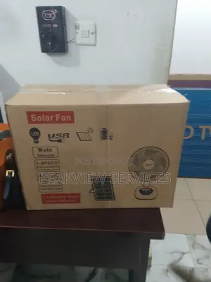 Affordable Charweek Solar Table Fan With Strong Airflow