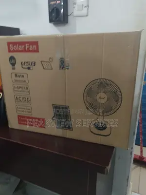Powerful and Affordable Charweek Solar Table Fan