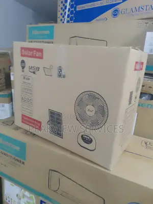 Hot Room? Charweek Solar Table Fan Is the Solution