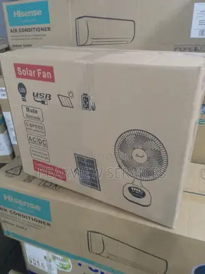 Solar Fan That Works Without Nepa - Charweek Solar Table Fan