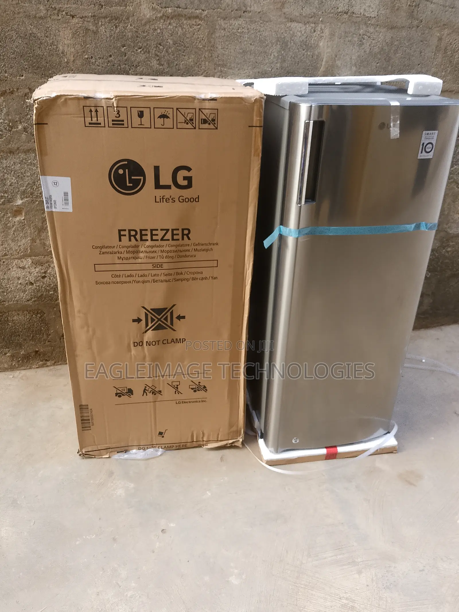 Lg Upright Standing Freezer 6 Step Smart Storage