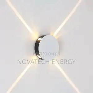Round 4-Way Light Wall Bracket With Led Lights