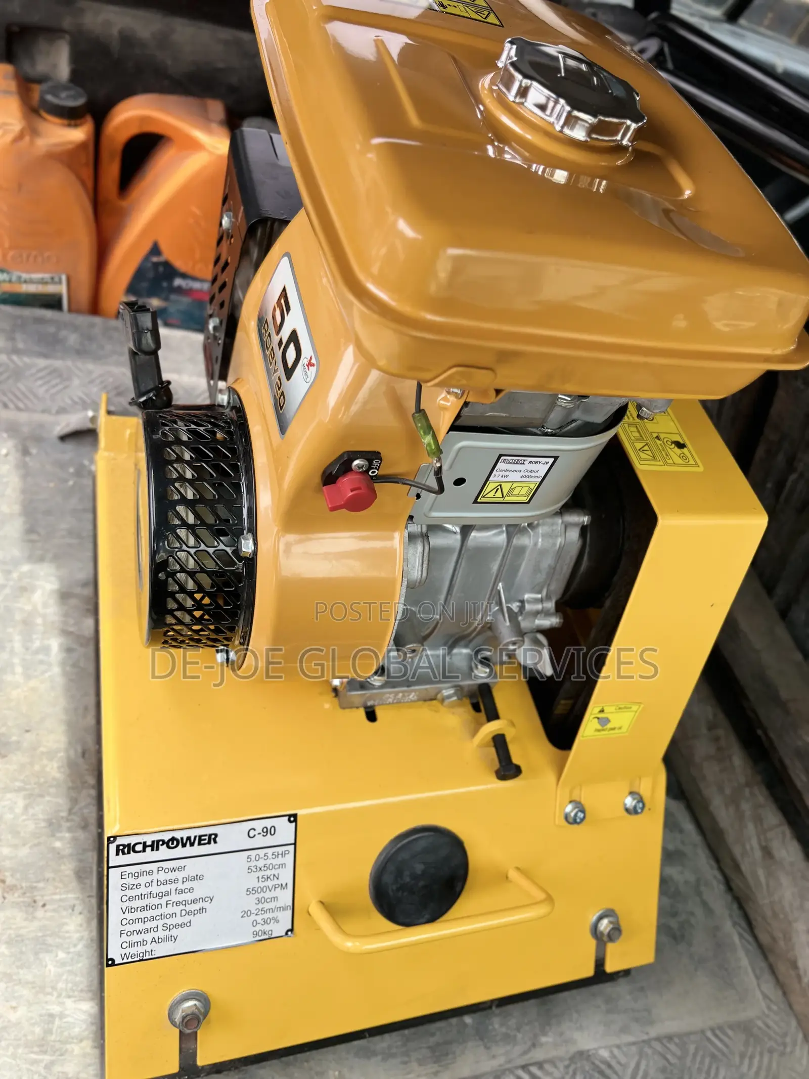Plate Compactor for Industrial Use