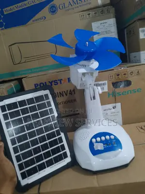 Charweek Solar Table Fan for Your Daily Comfort