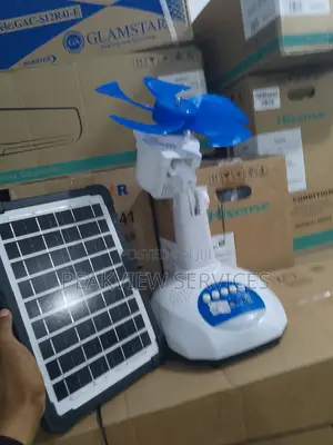 Save Fuel - Use Charweek Solar Table Fan Instead