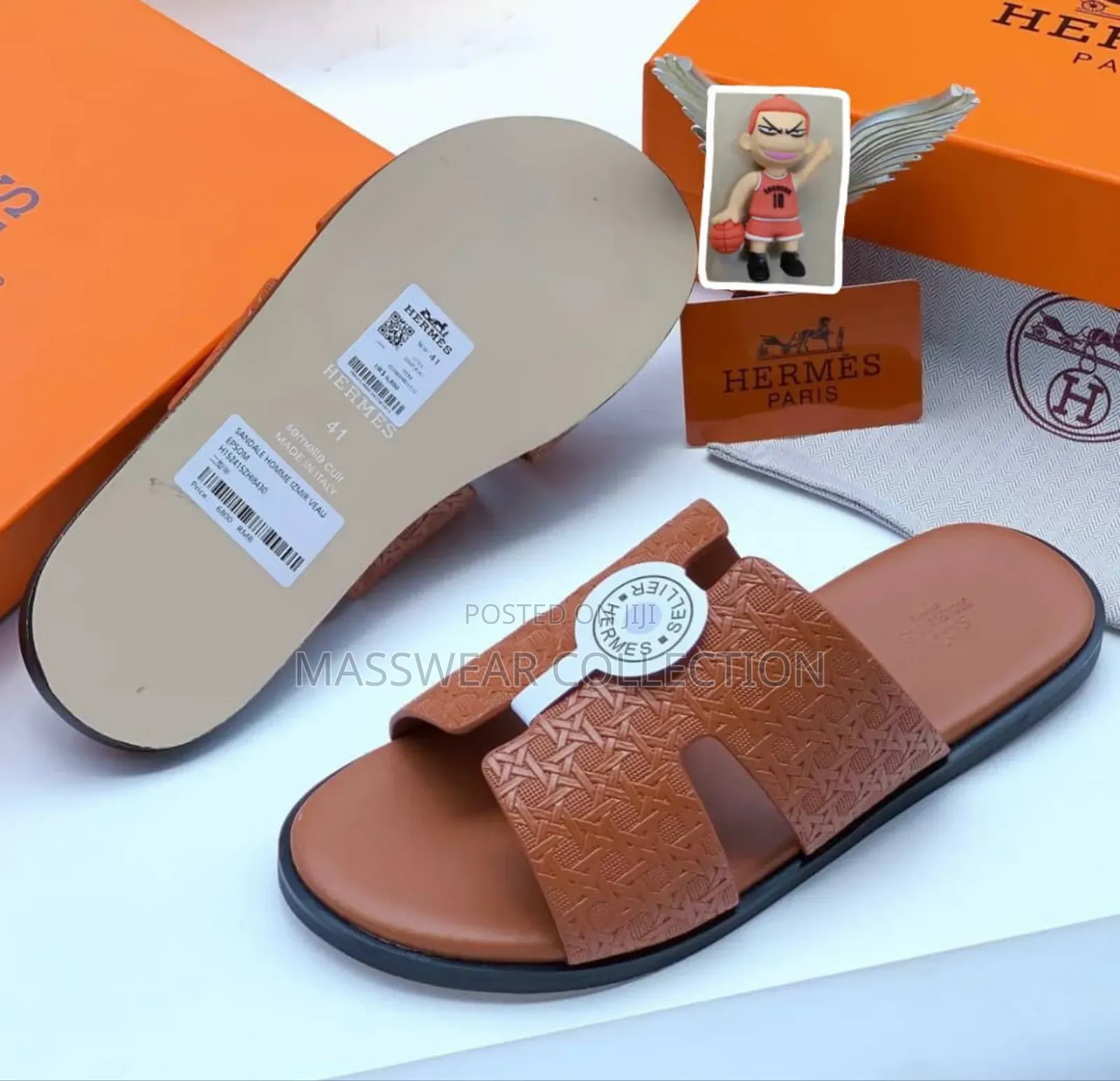 Men's Leather Slippers