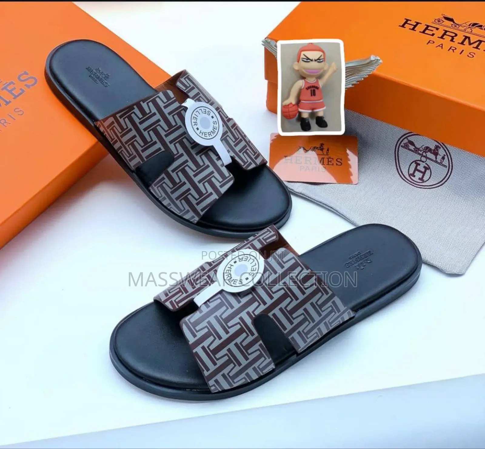 Men's Leather Slippers