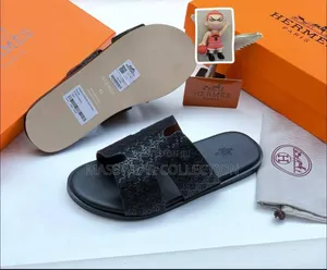 Men's Leather Slippers