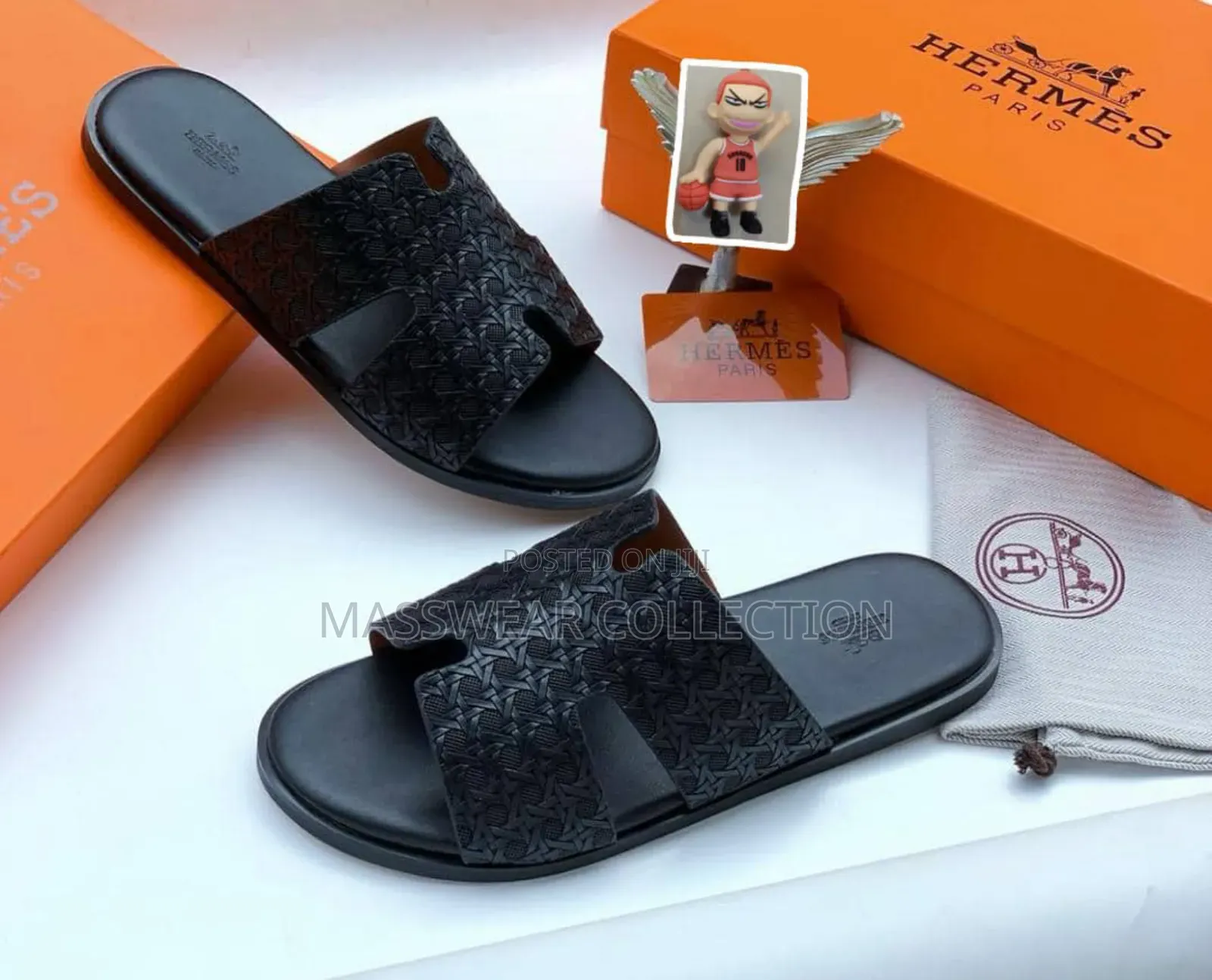 Men's Leather Slippers