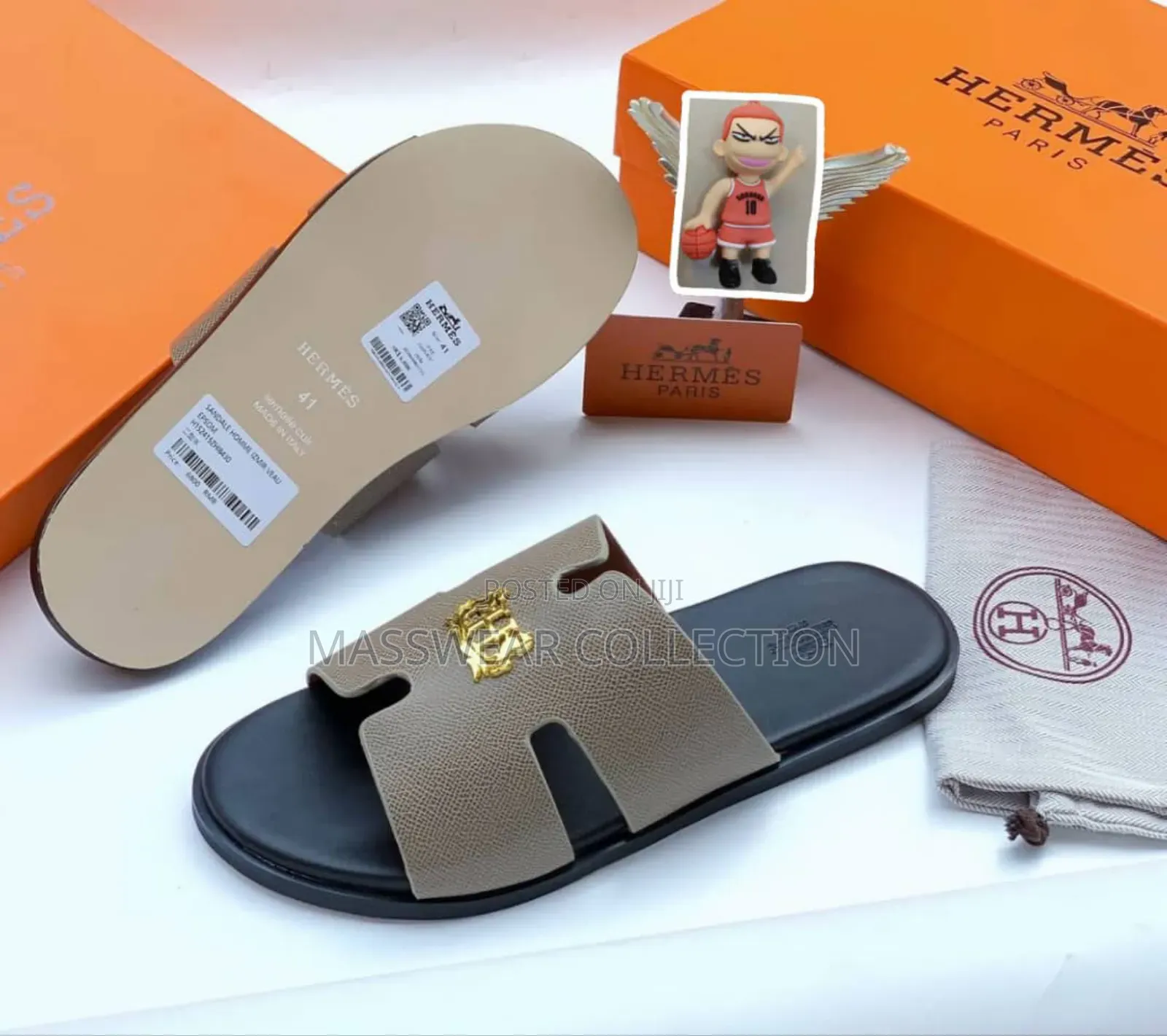 Men's Leather Slippers
