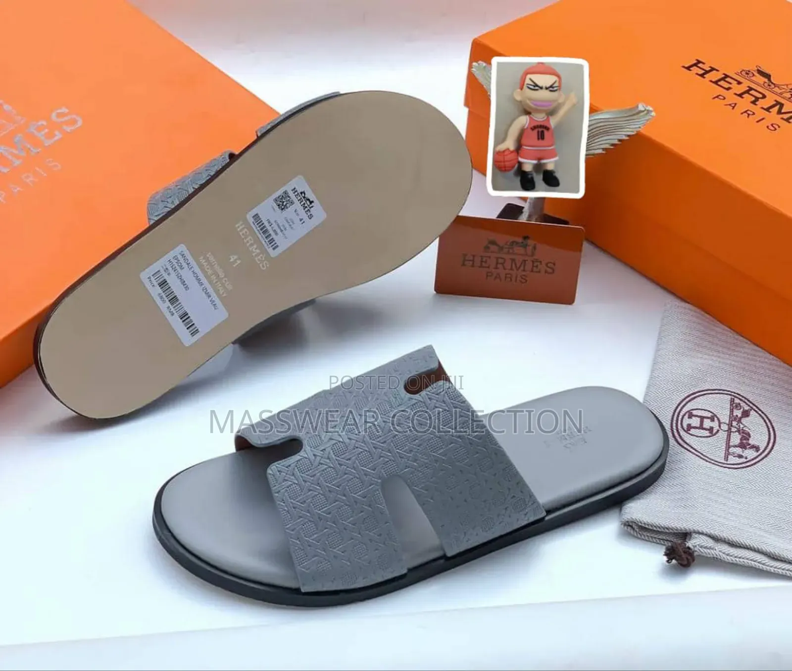 Men's Leather Slippers