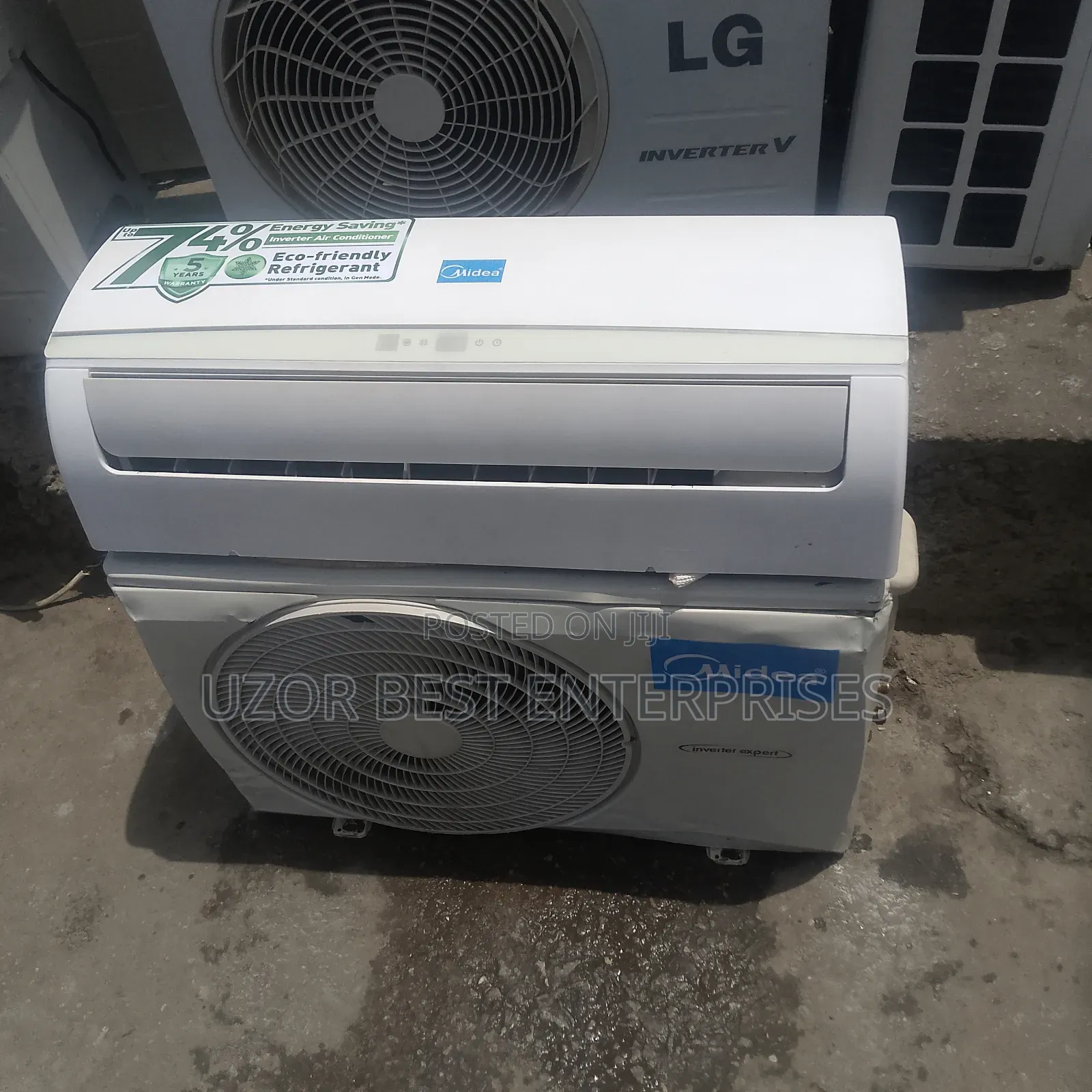 First Grade Foreign Used Midea 1hp Inverter Ac Split Unit