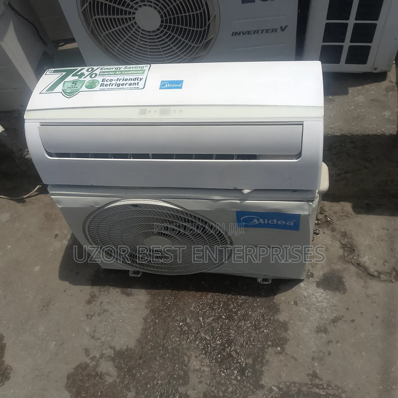 First Grade Foreign Used Midea 1hp Inverter Ac Split Unit