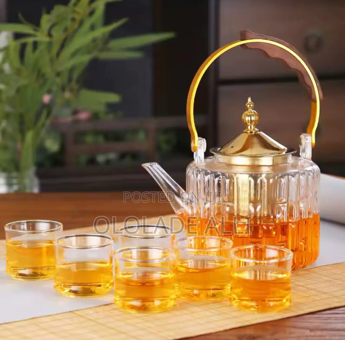 Glass Tea Pot With Tea Infuser
