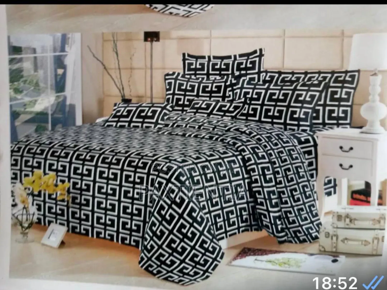7 by 7 Bedsheet and Duvet Set
