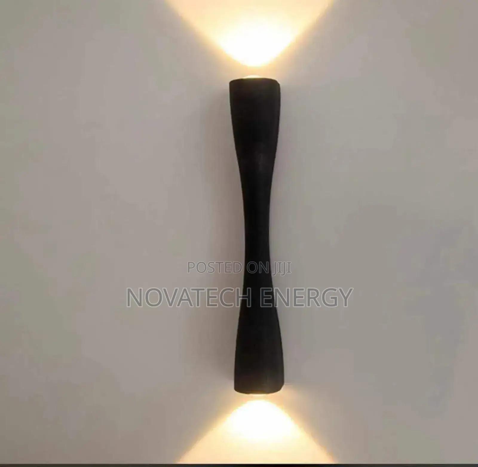 Simple Straight Design Wall Bracket, Black