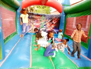 Photo - Pj Masks Bouncy Castle Rental