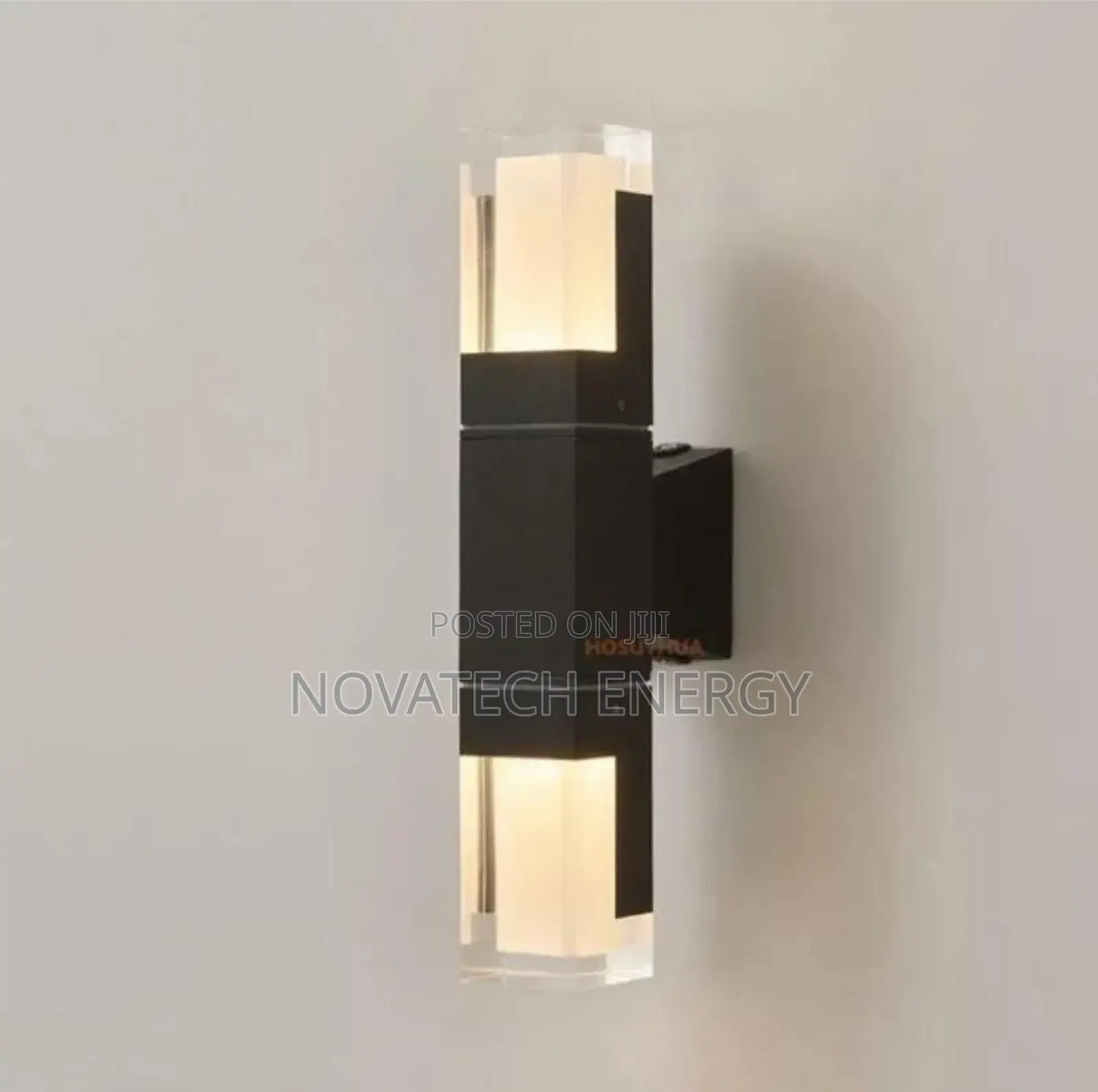Black 2 Face Wall Bracket Light for Outdoor Lighting