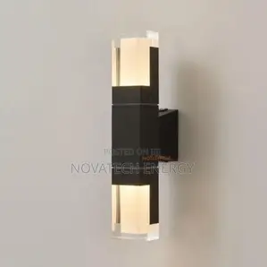 Black 2 Face Wall Bracket Light for Outdoor Lighting