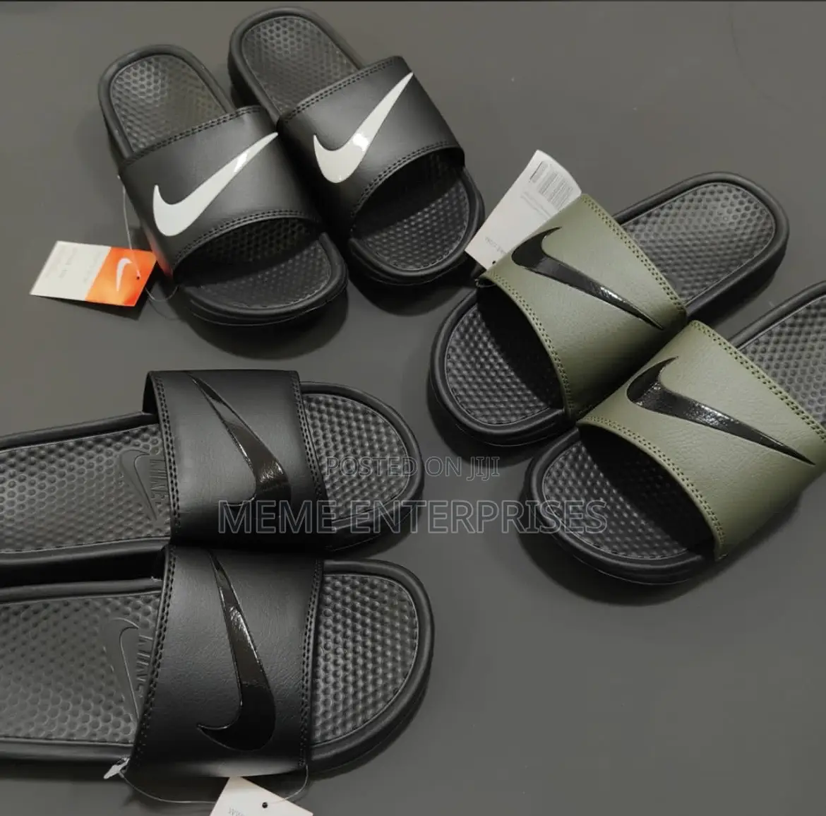 Nike Slippers.