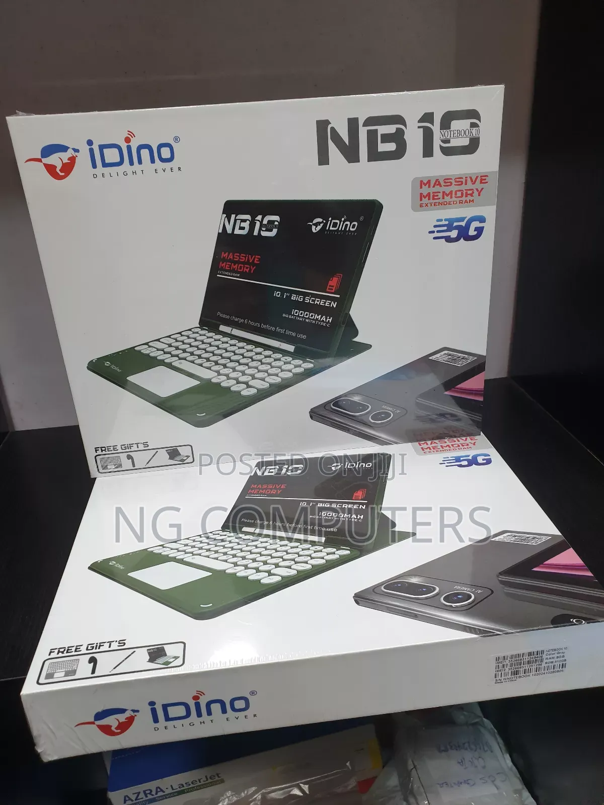 New Idino Notebook 10 8 GB