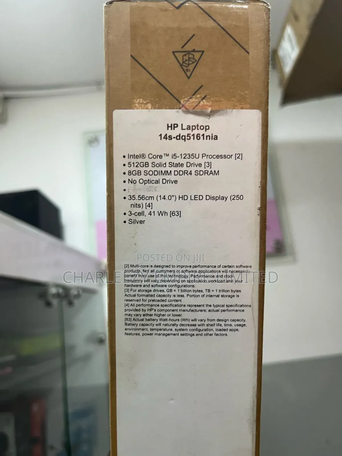 New Laptop HP 14S 8GB Intel Core i5 SSD 512GB