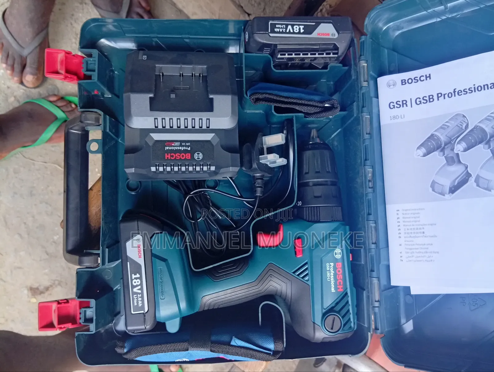 GSB 180li Bosch Drill 18v