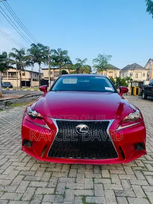 Lexus IS 250 4WD 2015 Red