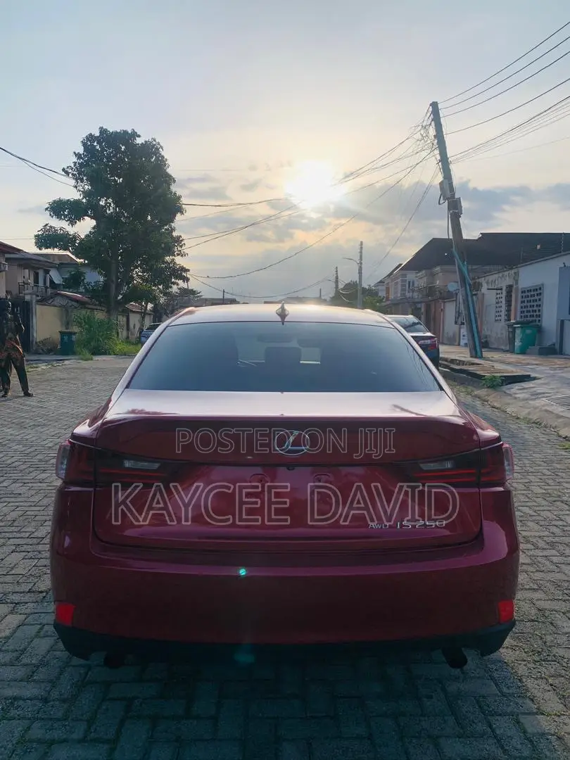 Lexus IS 250 4WD 2015 Red