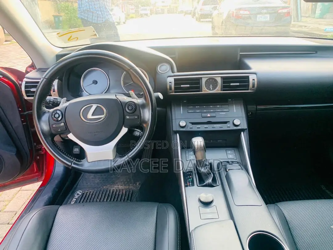 Lexus IS 250 4WD 2015 Red