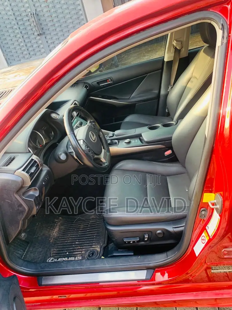 Lexus IS 250 4WD 2015 Red