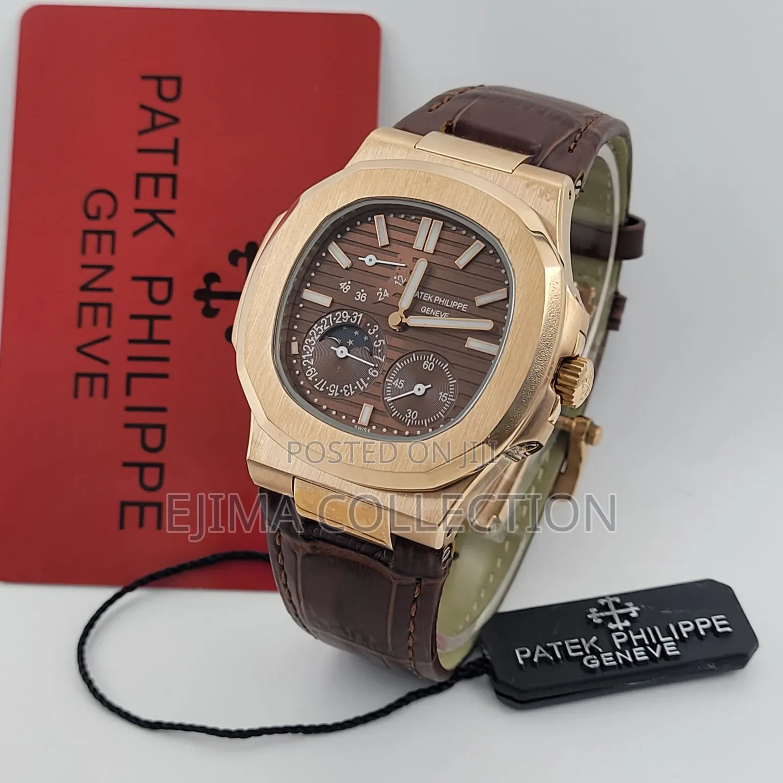 High Quality Patek Philippe Leather Watch