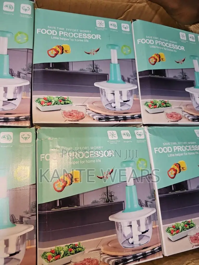 Food Processor Manual Blender Grater - 1500ml