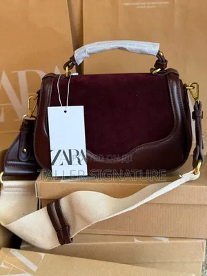 Photo - New in Luxury Zara Shoulder Leather Saddle Bag