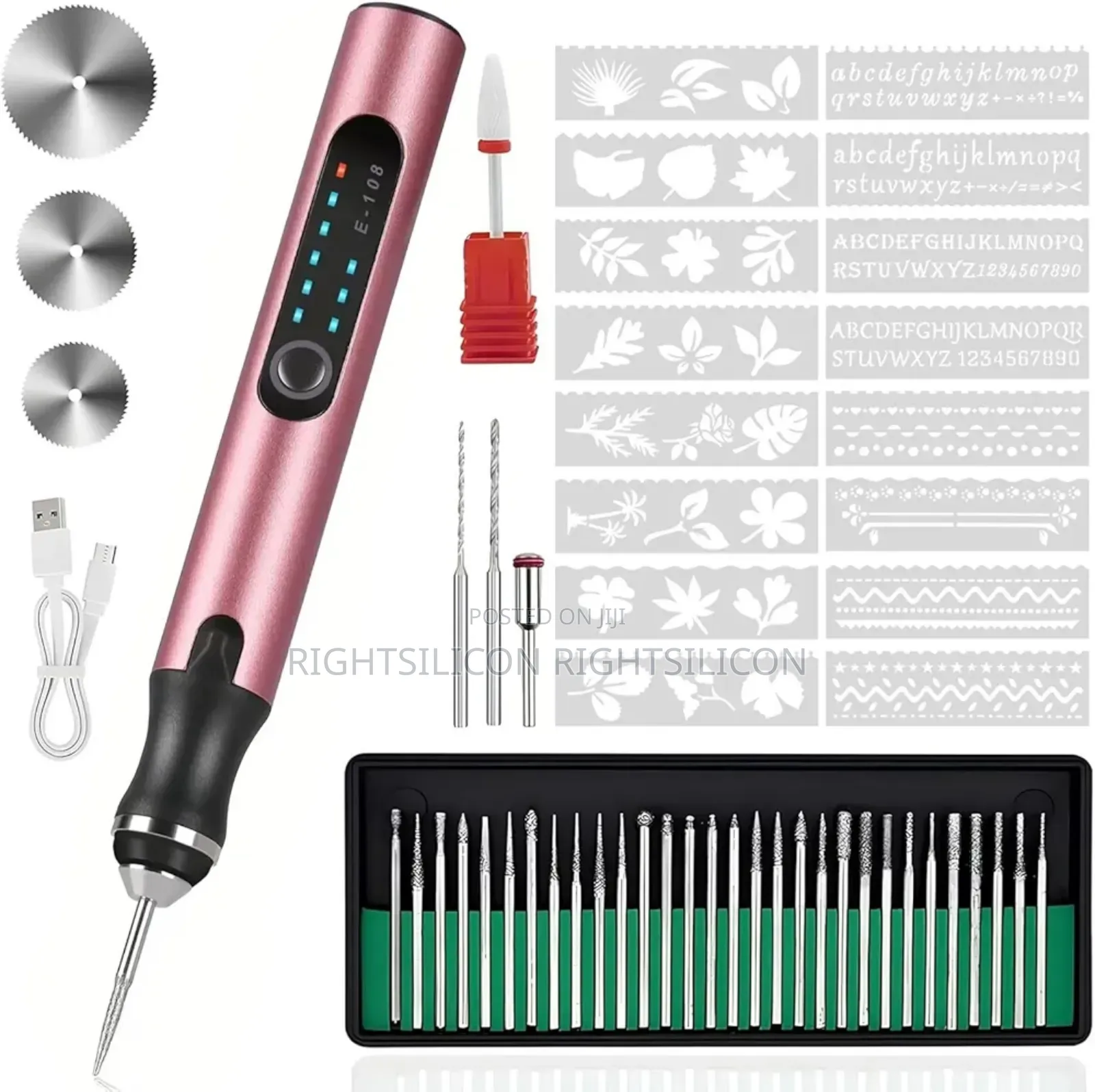 Usa Uolor Electric Engraving Tool Kit, Usb