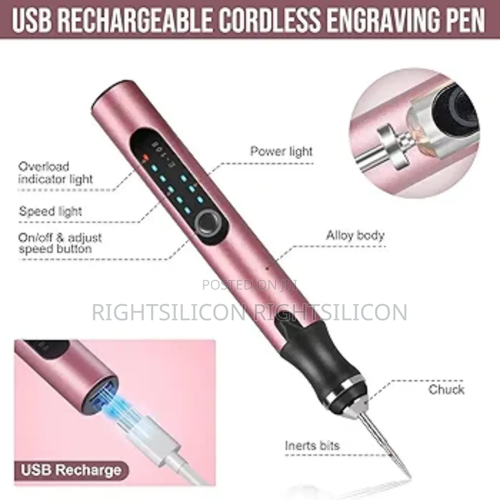 Usa Uolor Electric Engraving Tool Kit, Usb