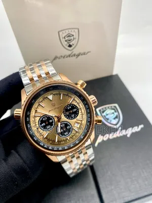 Poedagar Luxury Men's Stainless Gold/Sliver Watch Luminous