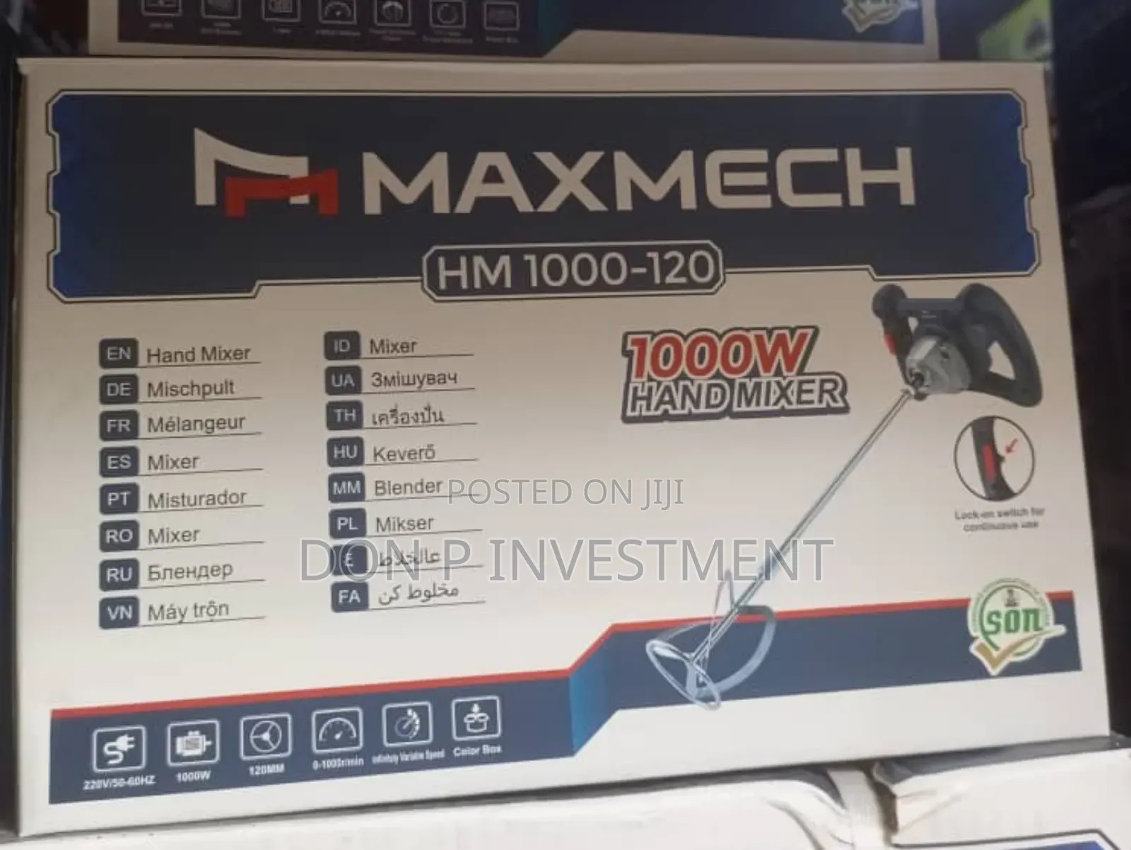 Maxmech Electric Paint Mixer Machine