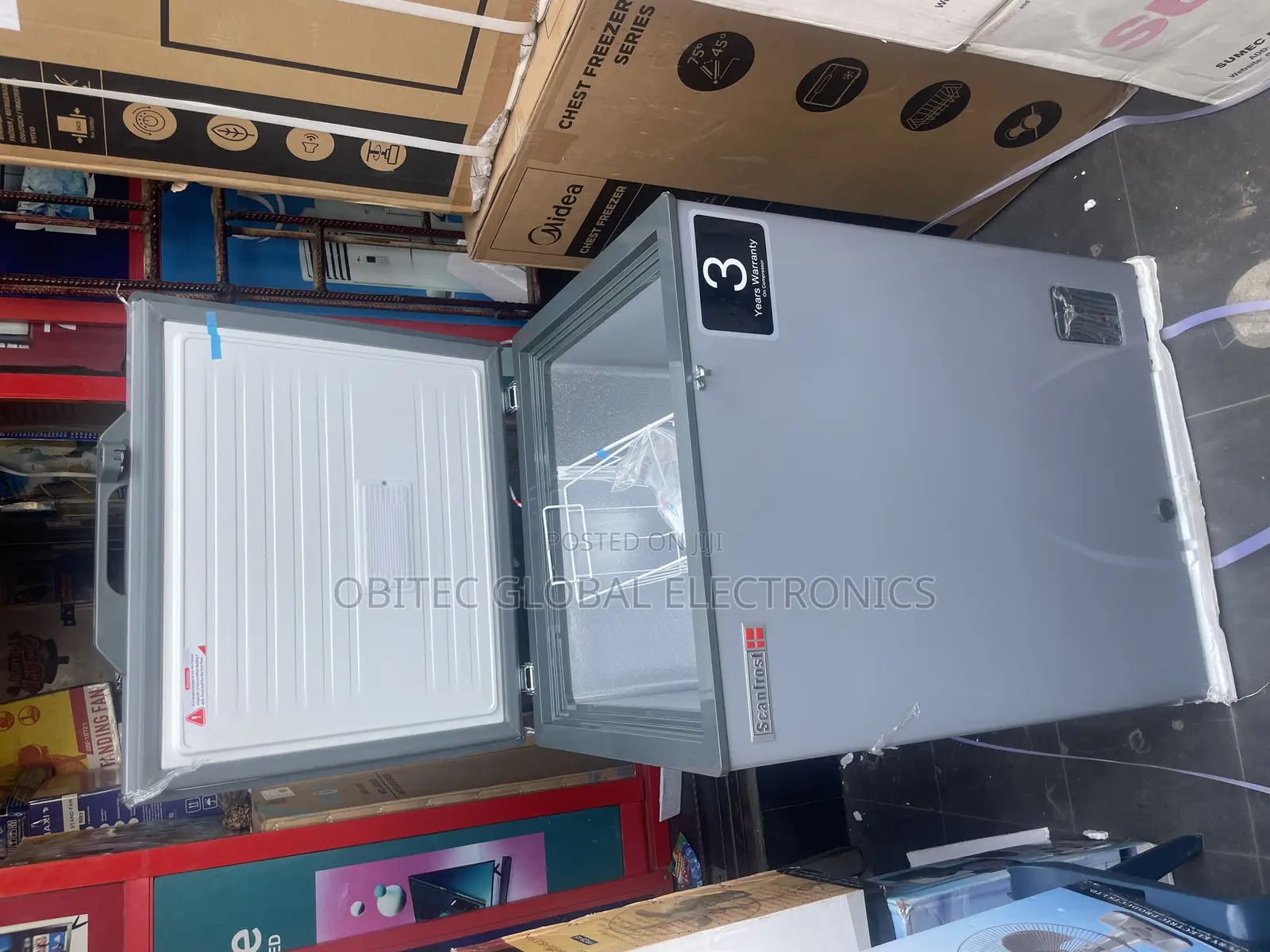 Scanfrosts 150litters Chest Freezer
