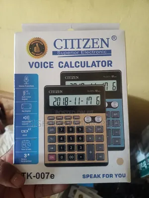 Voice Talking Calculator for the Visual Impaired or Blind