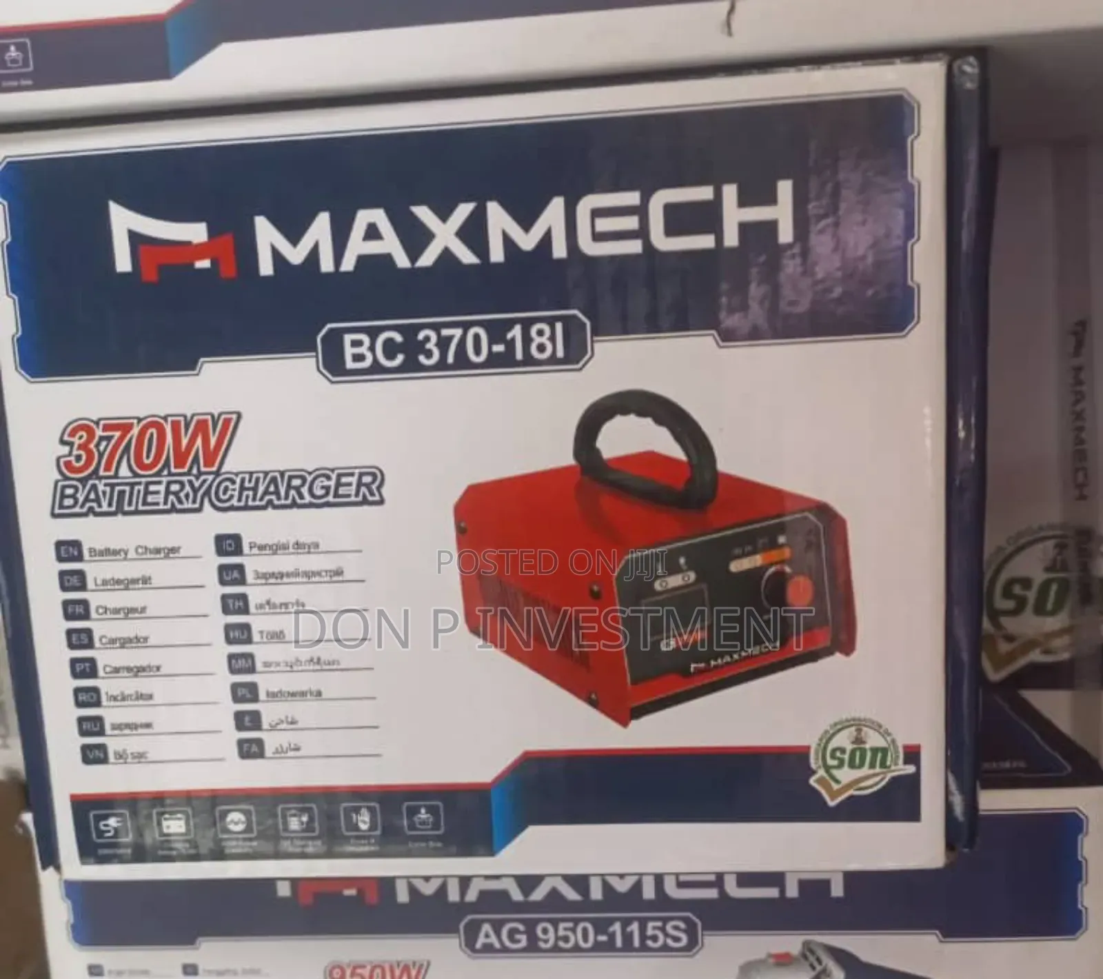 Electronic Automatic Battery Charger 370w